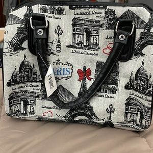 NWT THIS CANVAS PURSE IS TRULY FROM FRANCE